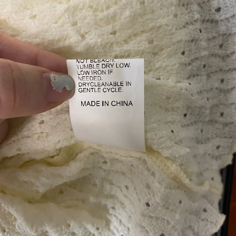 Shein Plus Eyelet Textured Tee - Picture 14 of 15